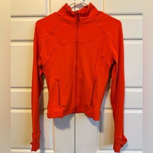 Size 8 Lululemon Jacket-Orange